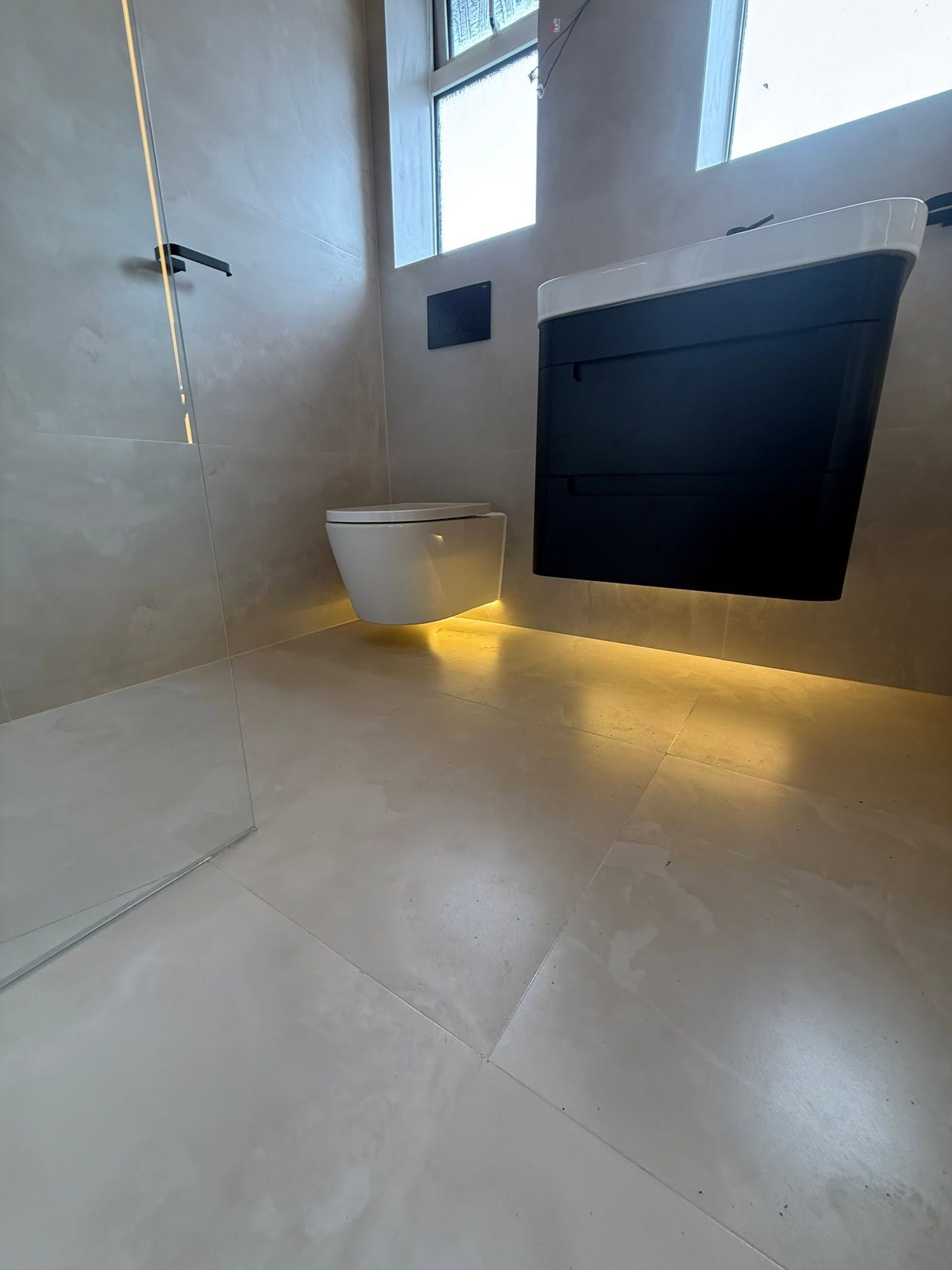 Luxury bathroom makeover Blackpool — finished renovation by GS Bathroom & Tile